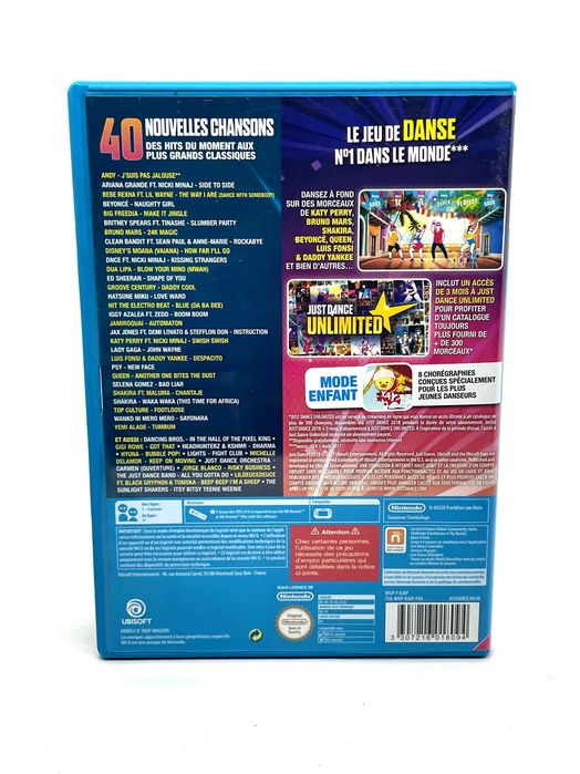 Just Dance 2018 Wii U Po Angielsku