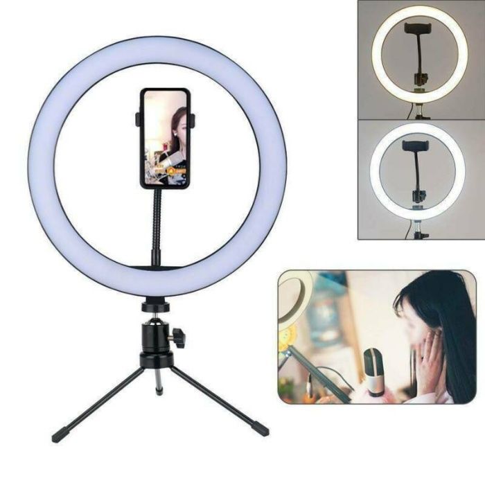 Anel de luz para selfie 10 polegadas ( Ring Light )