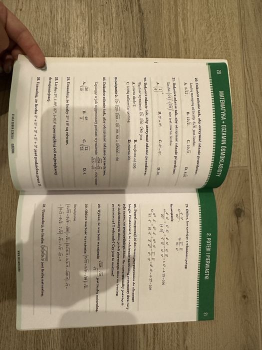 Matematyka egzamin ósmoklasisty