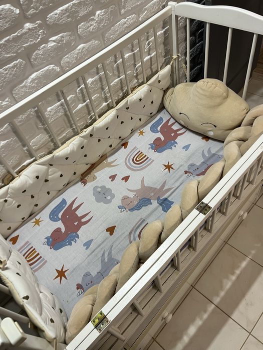 Продам дитяче ліжко+матрас