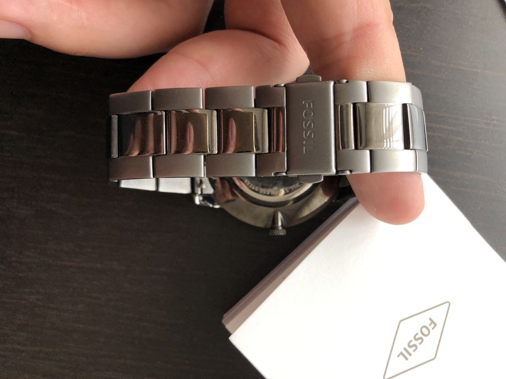 Fossil Minimalist fs 5459 stainless stell watch аналоговые часы