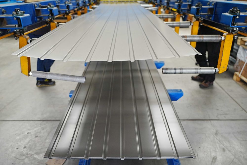 ALE TANIO! Gruba Blacha na dach, garaż, blaszak, ogrodzenie. II gat.