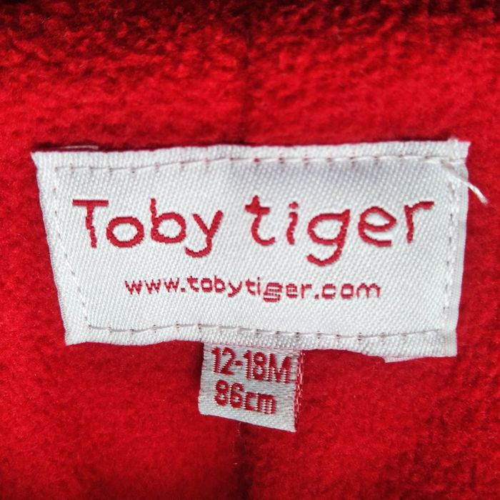 Зимовий дитячий комбінезон Toby Tiger розмір 12-18м. 86 см.