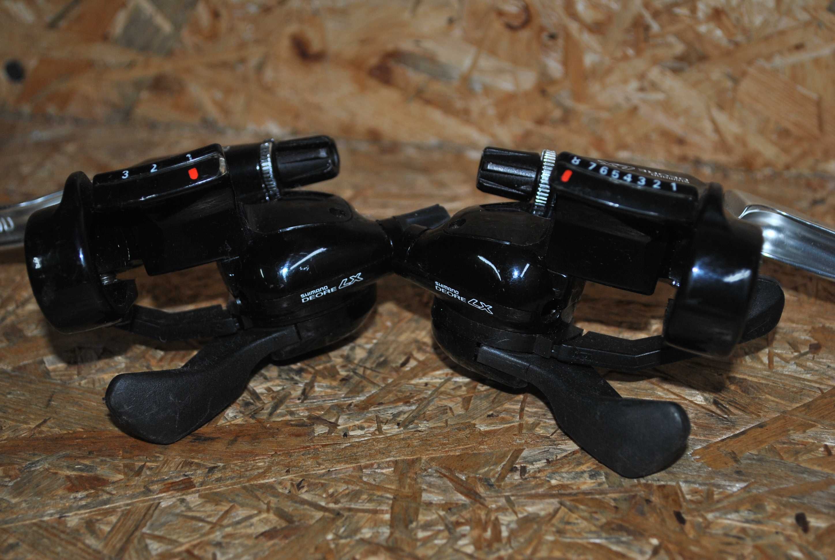 Klamkomanetki Shimano DEORE LX, ST-M565, 3/8