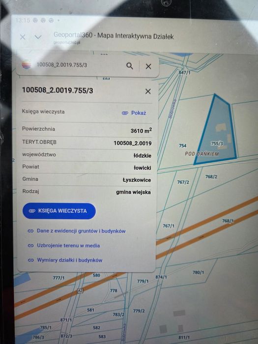 Sprzedam działkę z budynkiem