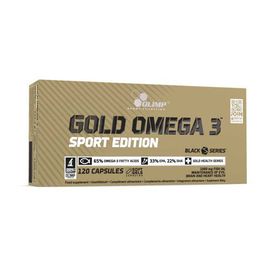 Olimp Gold Omega 3 Sport Edition - 120 Kapsułek