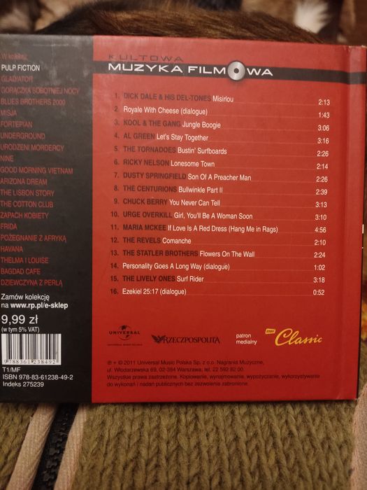 Pulp fiction muzyka filmowa cd