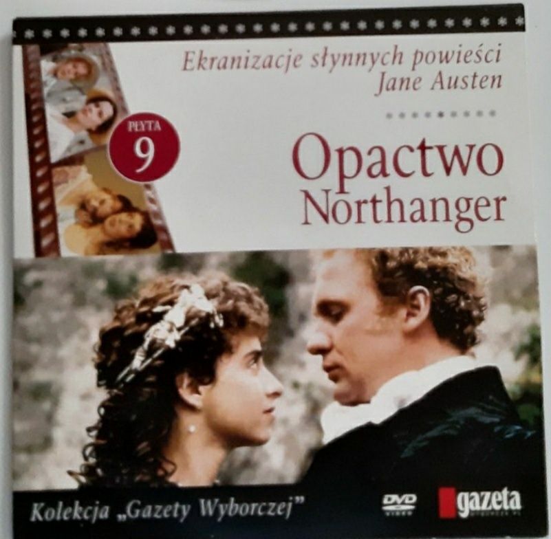 " Opactwo Northanger " film na podstawie powieści Jane Austen DVD