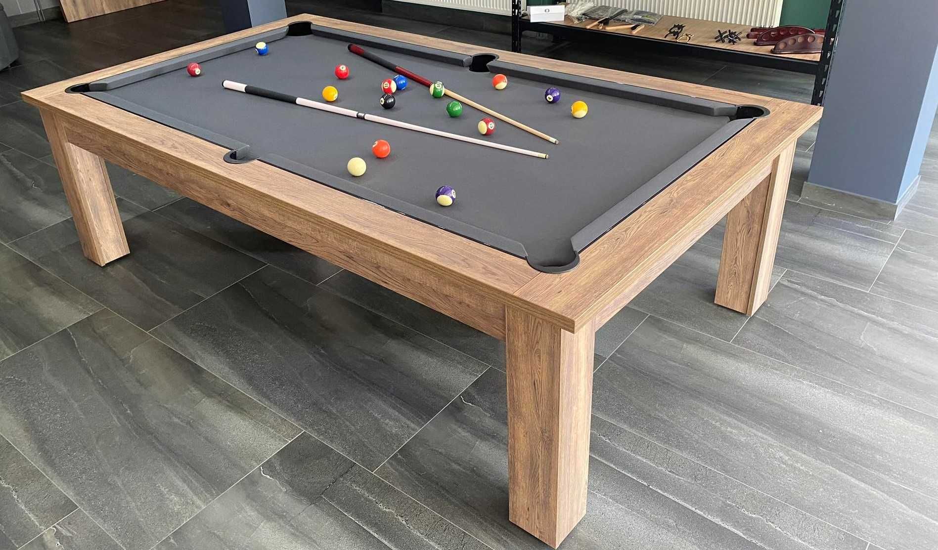 Stół Bilardowy ELEGANT 8 ft z tenisem stołowym