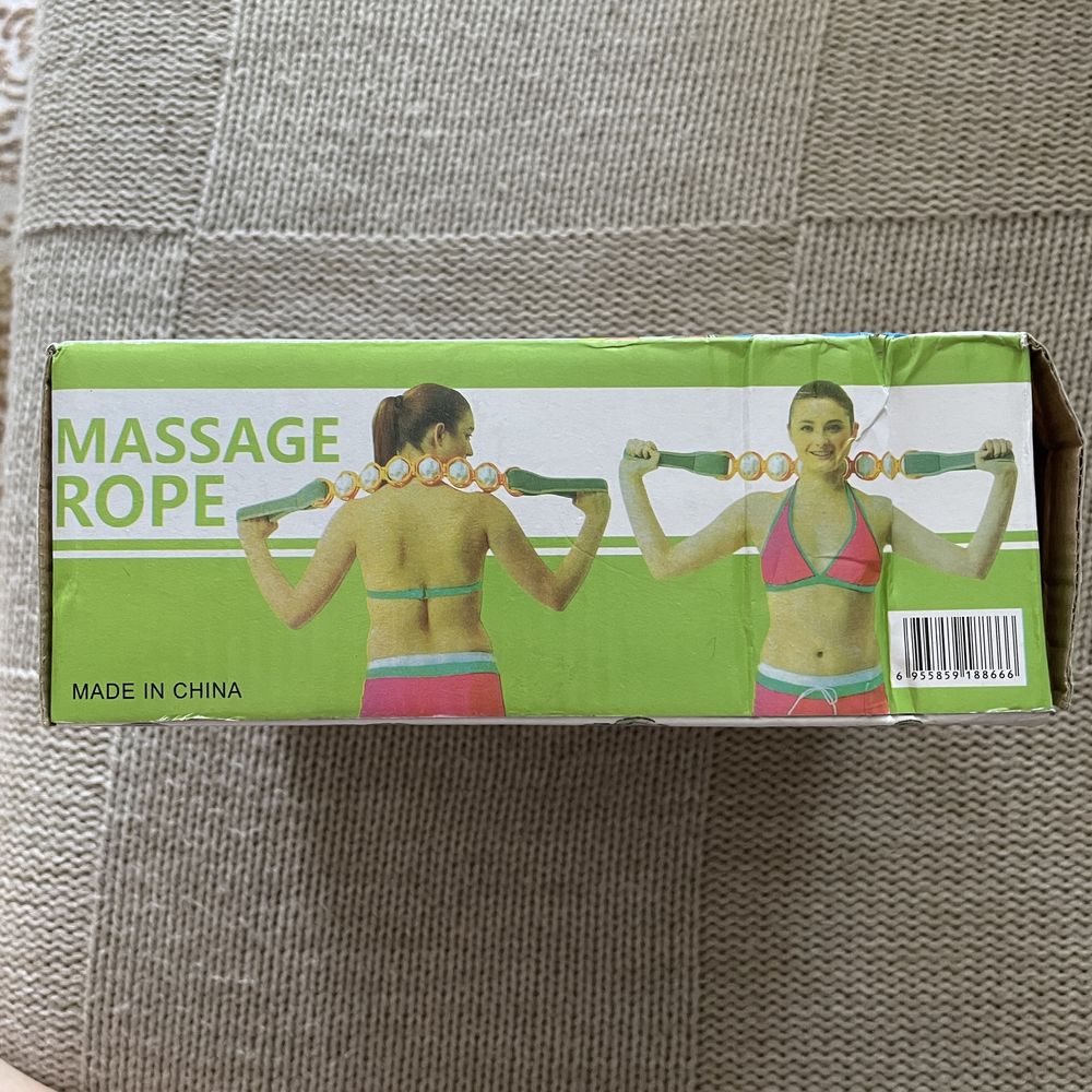 Роликовый массажер Massage Rope для разогрева тела