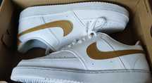 Nowe Nike 42 Court vision białe złota łyżwa