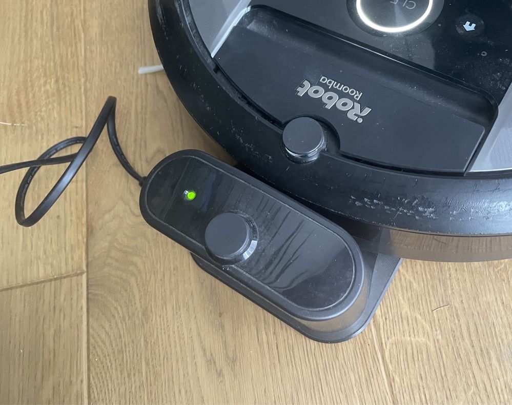 Roomba i7 irobot błąd akumulatora