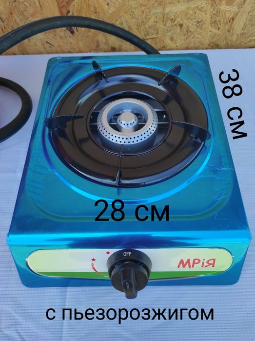 Газовая настольная плитка 1 - о камфорная нержавейка