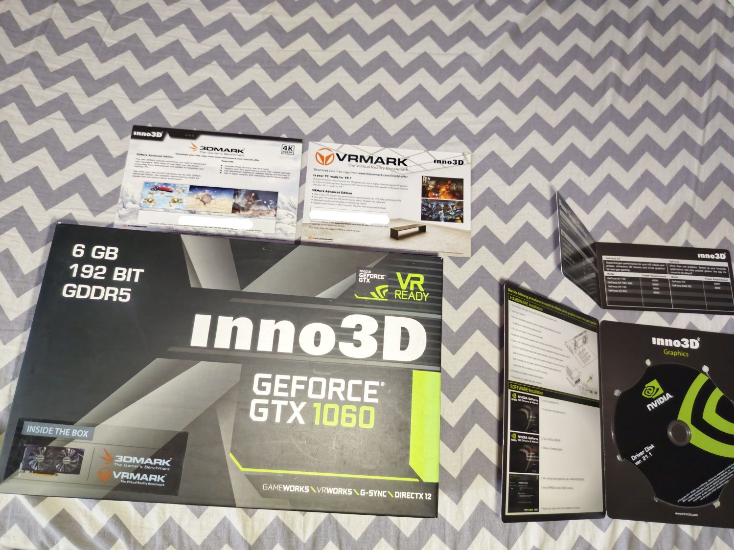 Відеокарта GTX 1060 6GB GDDR5 Inno3D