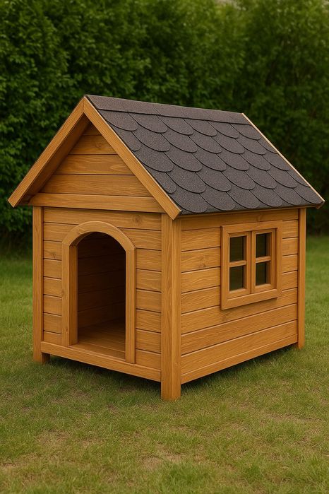 Personalizowana buda dla psa – miniatura Twojego domu! Nowość!
