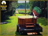 Mobilna bania/jacuzzi/balia // PROMOCJA 500ZŁ/WEEKEND / DREWNO GRATIS