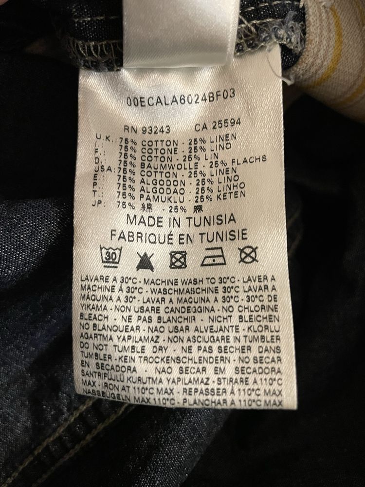 Sukienka Diesel S M jeans jeansowa midi len skóra vintage