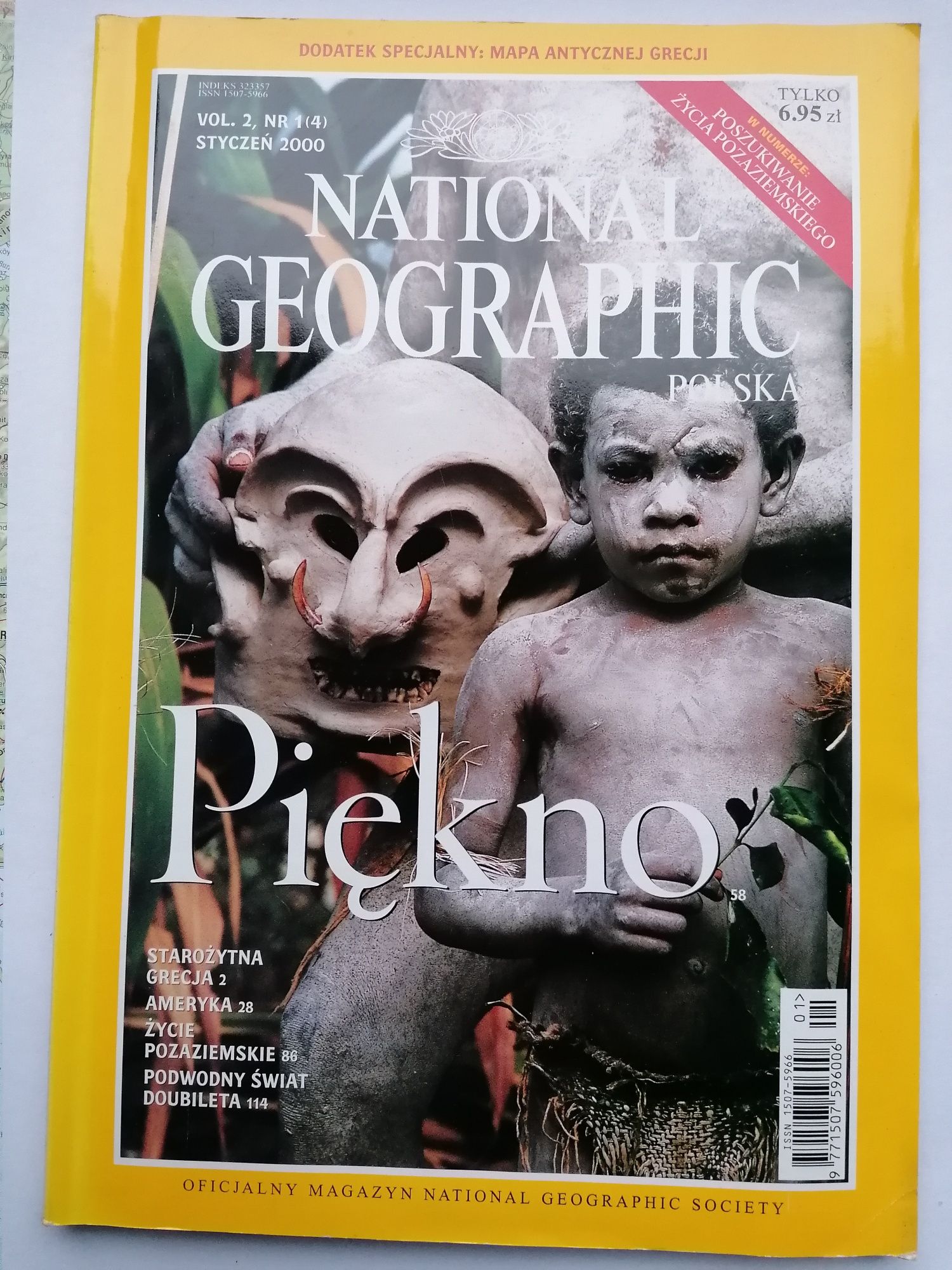 National Geografic miesięcznik rok 2000