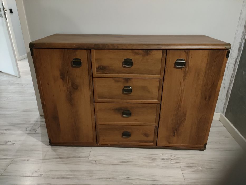 Komoda + witryna BRW Indiana