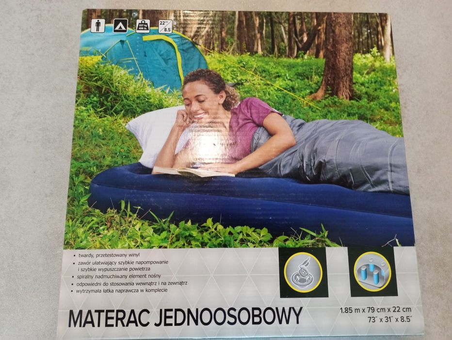 Materac dmuchany 1 os.