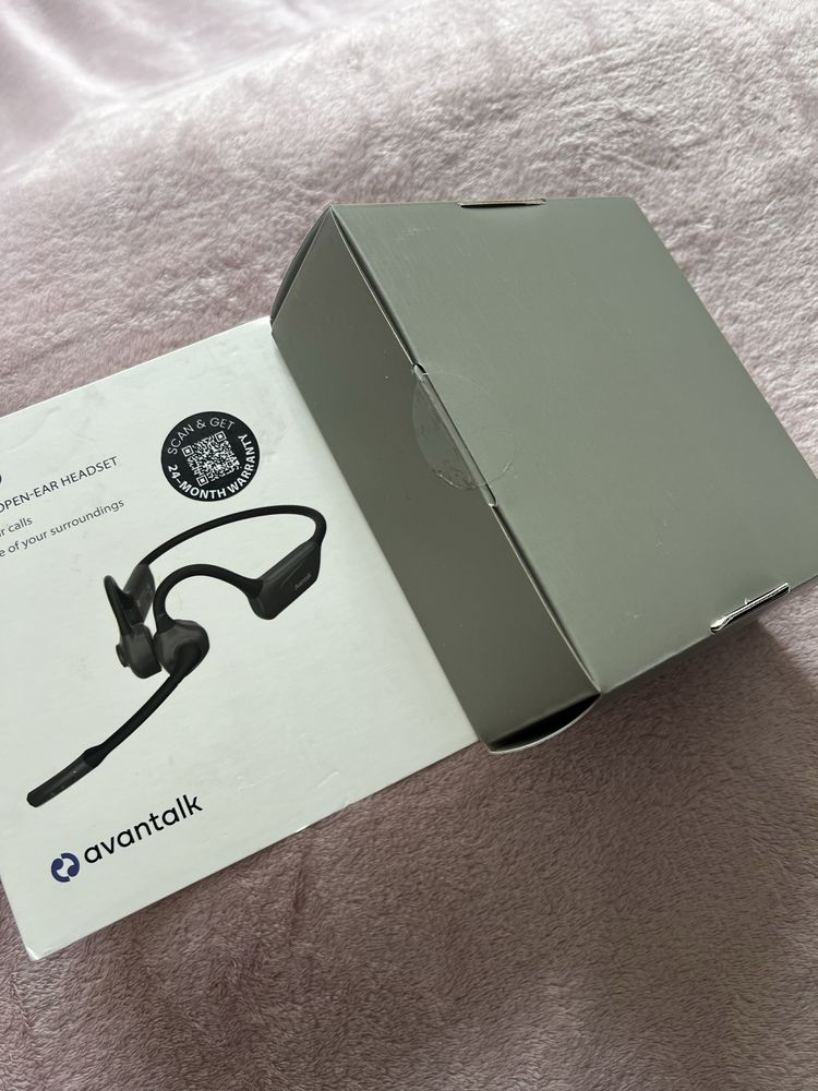 Lingo - otwarte słuchawki Bluetooth i mikrofon z filtrem szumów