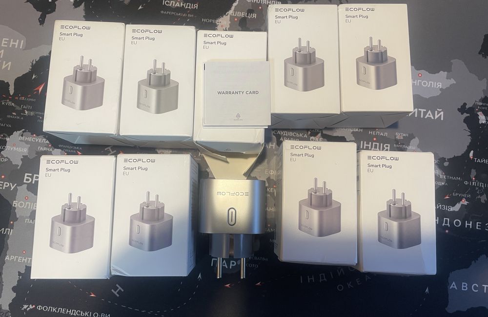 Розумна розетка EcoFlow Smart Plug EU. Ecoflow smart plug.