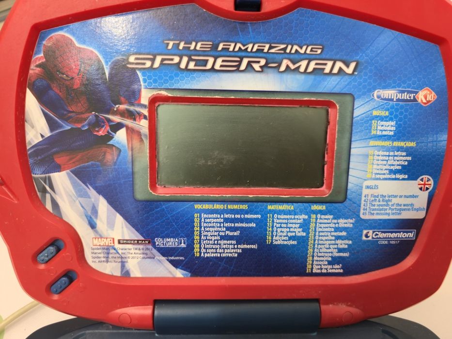 Portátil infantil spiderman