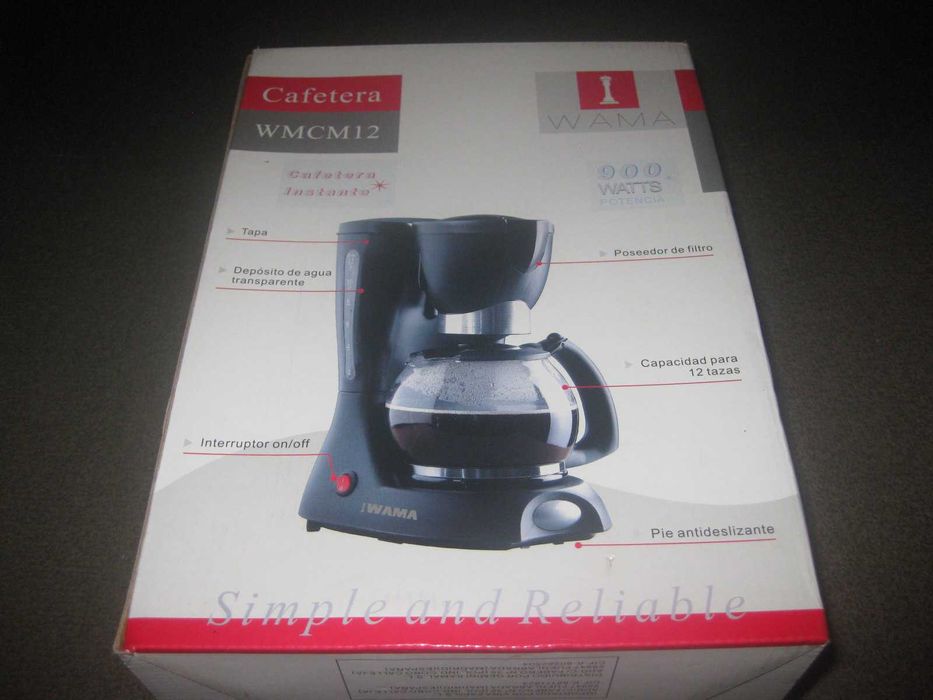 Cafeteira Eléctrica da "Wama"/Nova e Embalada!