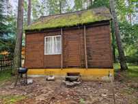 Oddam ZA DARMO domek letniskowy 25m² – Mazury, okolice Pasymia
