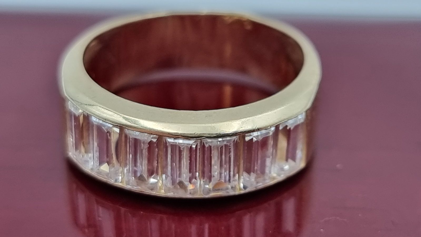 Piękny złoty pierścionek 585 3.56 g r 11