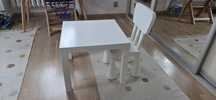 Stolik dzieciecy i krzesełko Mamut Ikea
