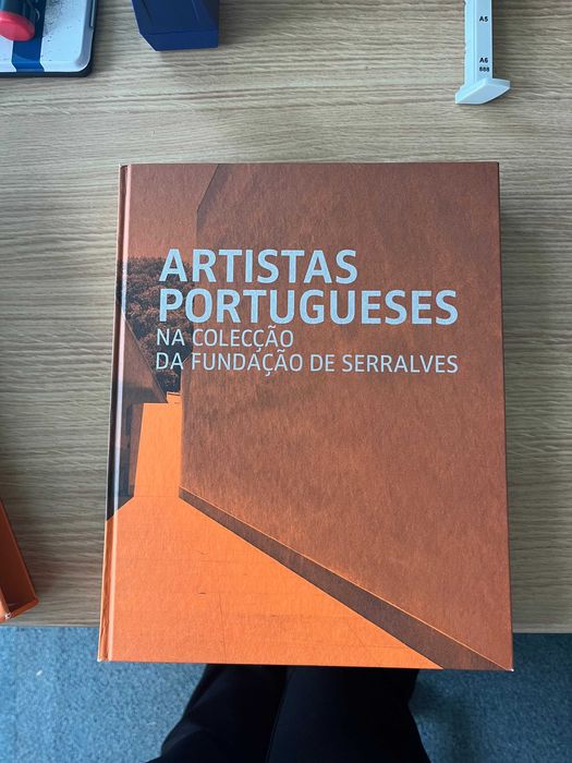 Livro Artistas Portugueses na coleção da Fundação de Serralves