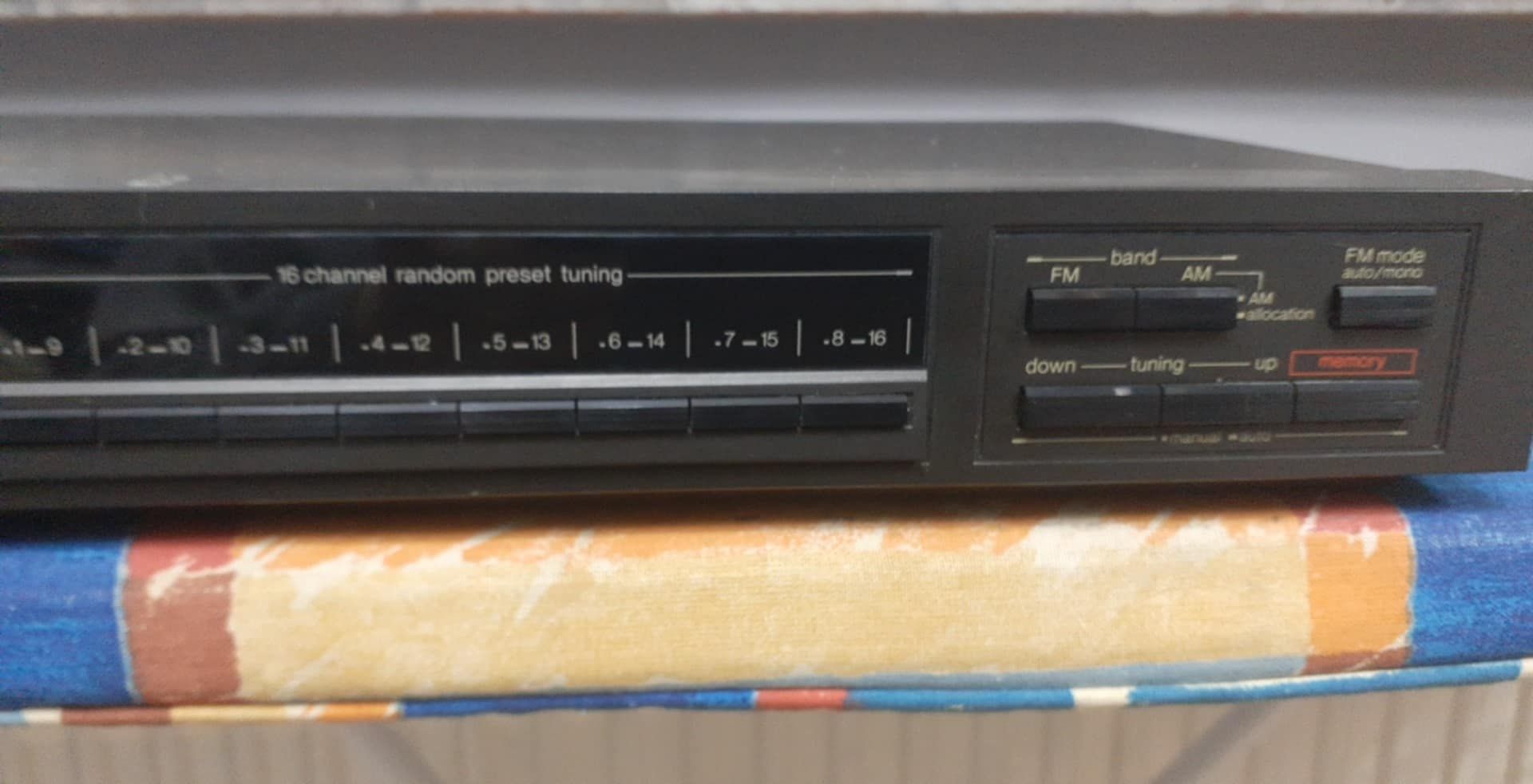 Technics tuner z dużej wieży