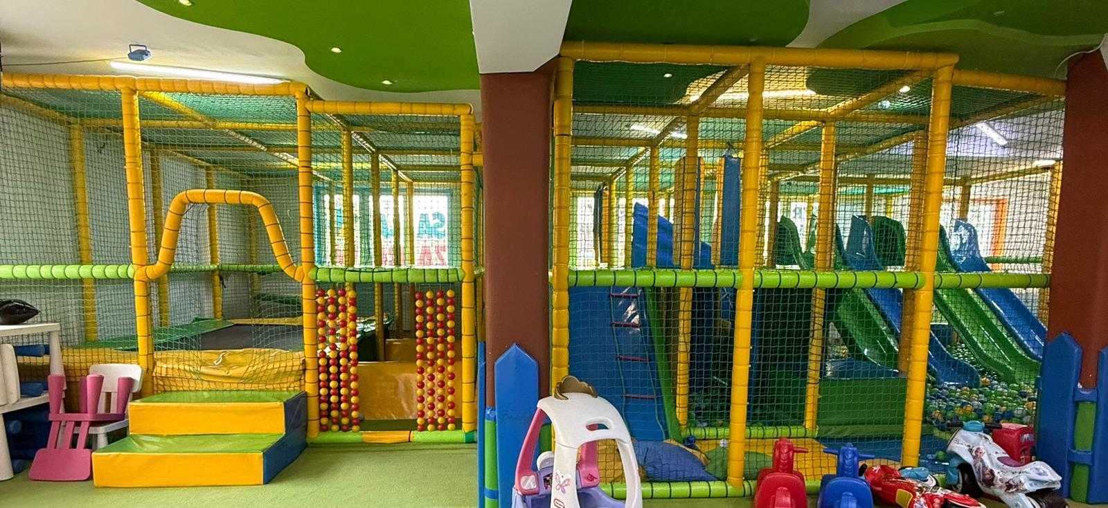 sprzedam konstrukcję małpi gaj sala zabaw 24m2