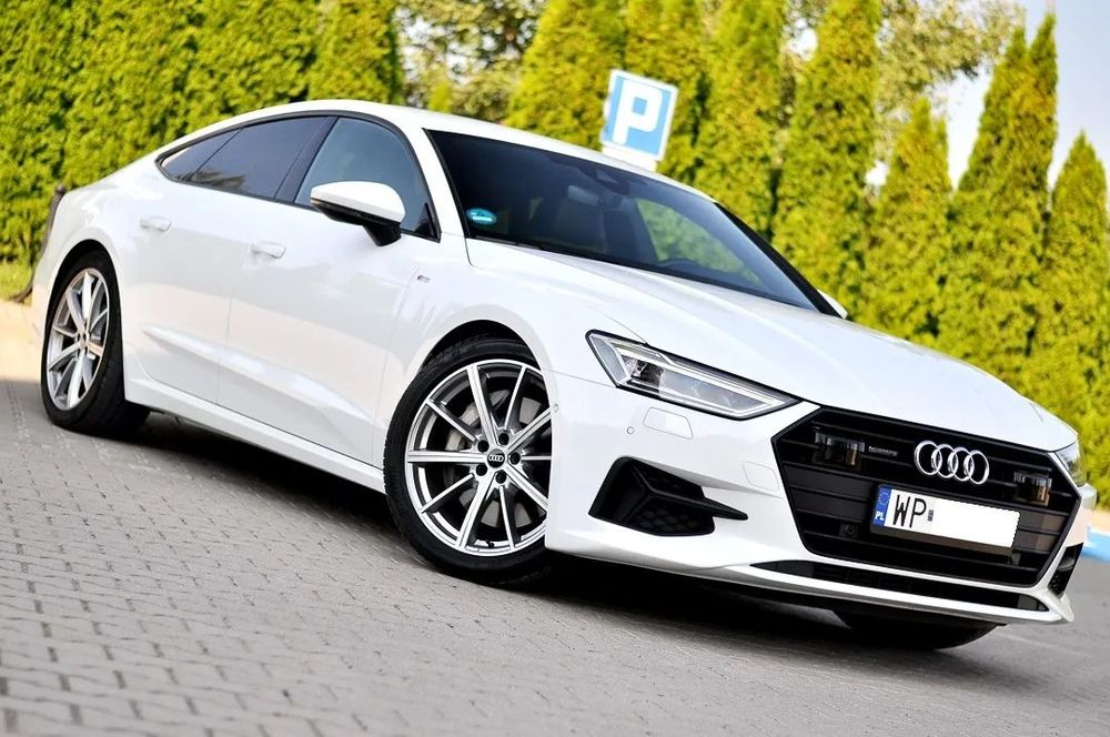 Audi A7 Sportback A7 po serwisie Alkantara S-Line Radar Kamrea 4 strafy Virtual VAT23