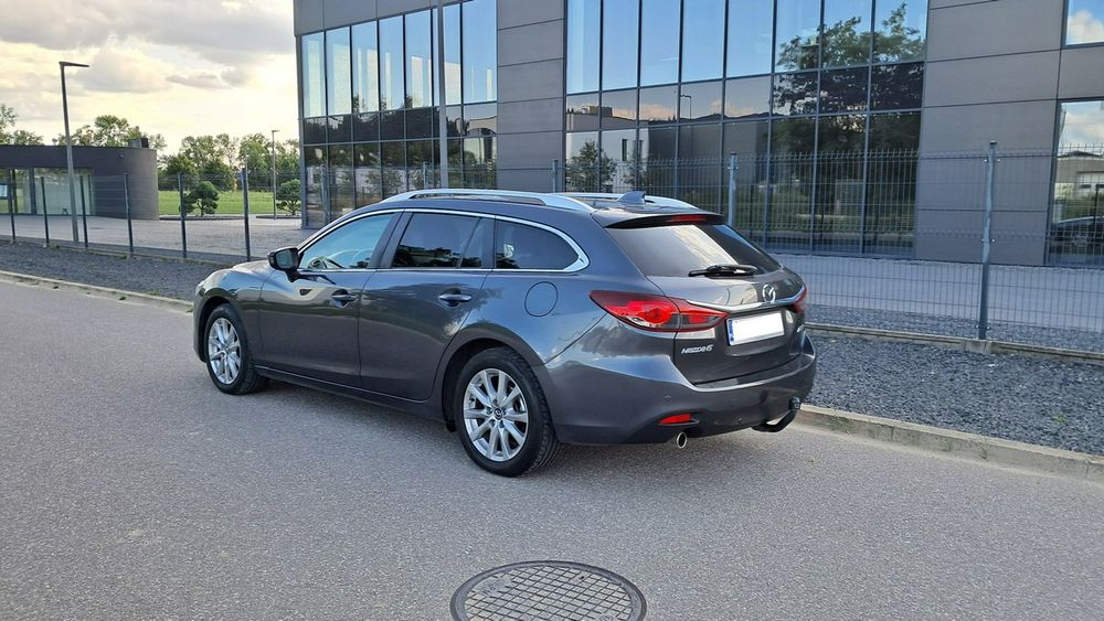 Mazda 6 2.2D Skyactive-D 150KM Kombi Grzane Fotele Hak Piękna Navi