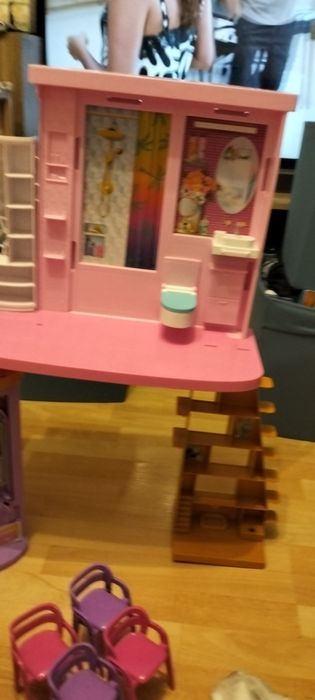 Domek dla lalek barbie
