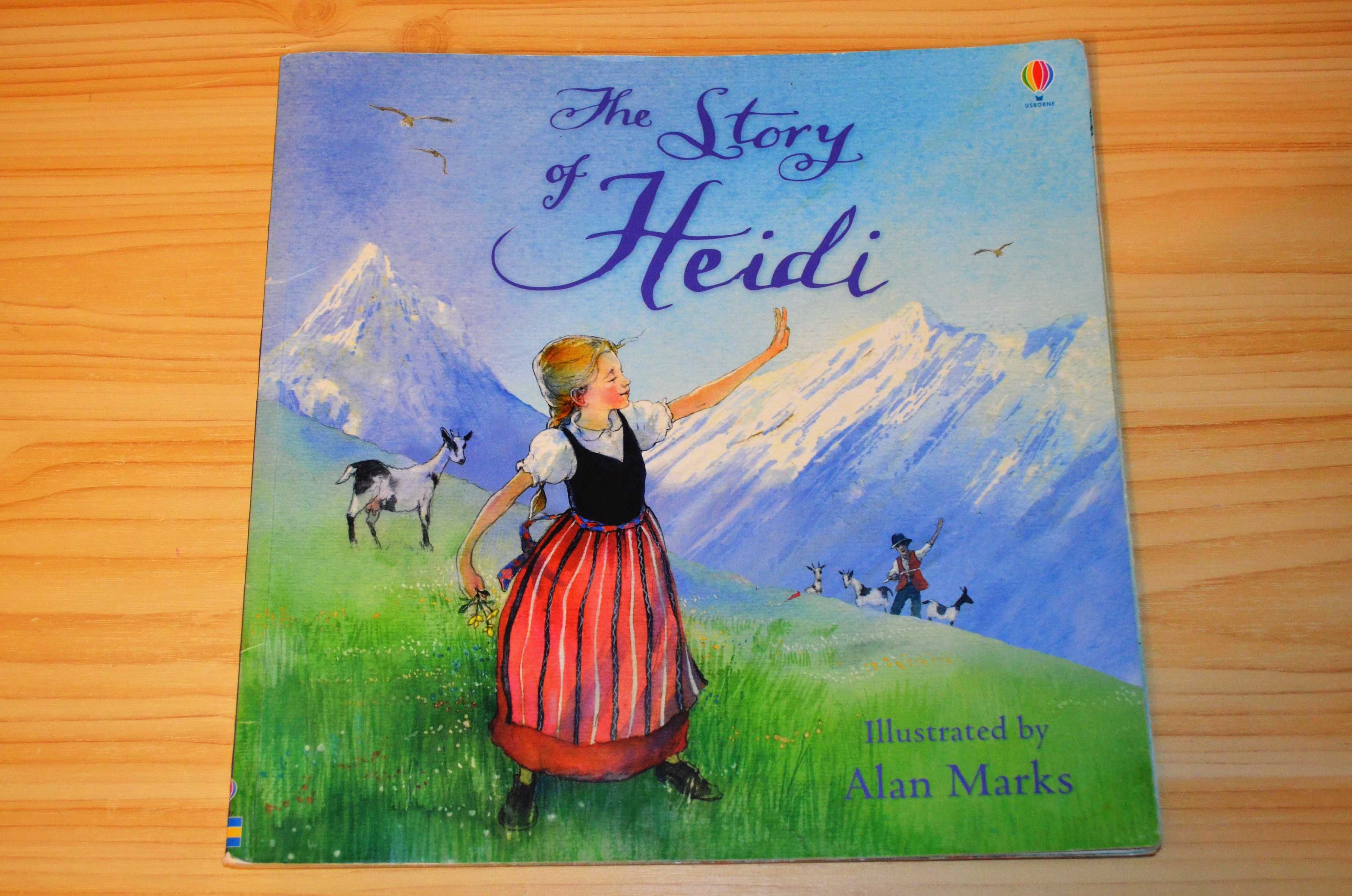 The story of haidi, дитяча книга англійською