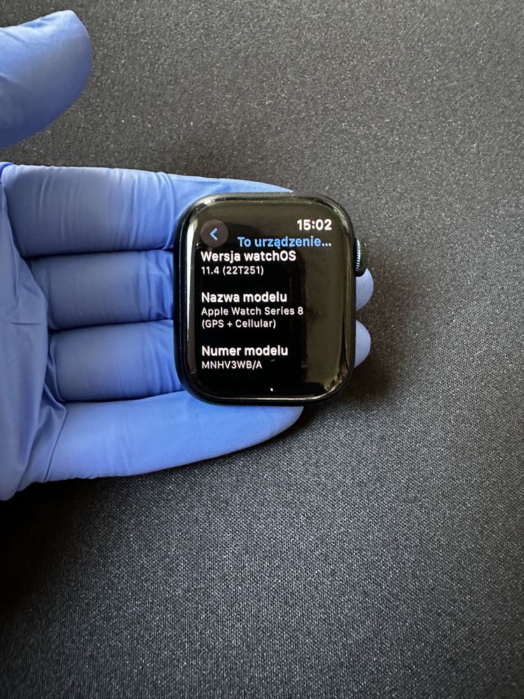 Apple Watch serii 8 GPS+ Cellular