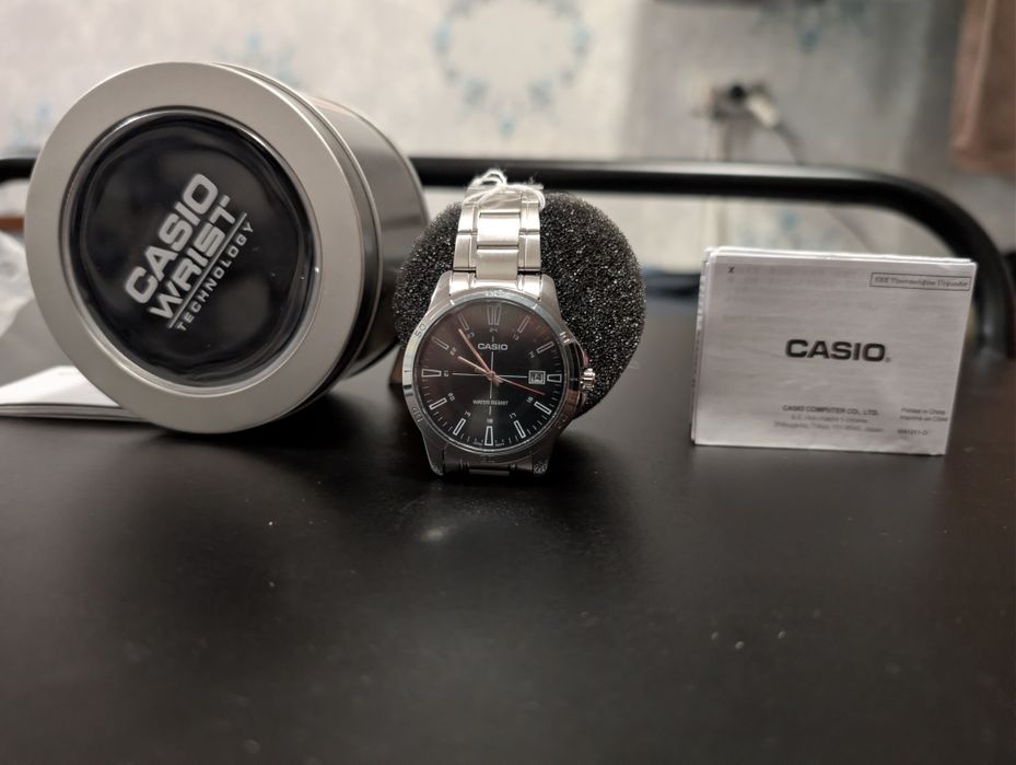 Класичний Наручний годинник Casio MTP-V004D-1C