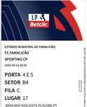 F.C.FAMALICÃO VS SPORTING CLUBE PORTUGAL  13 SETEMBRO