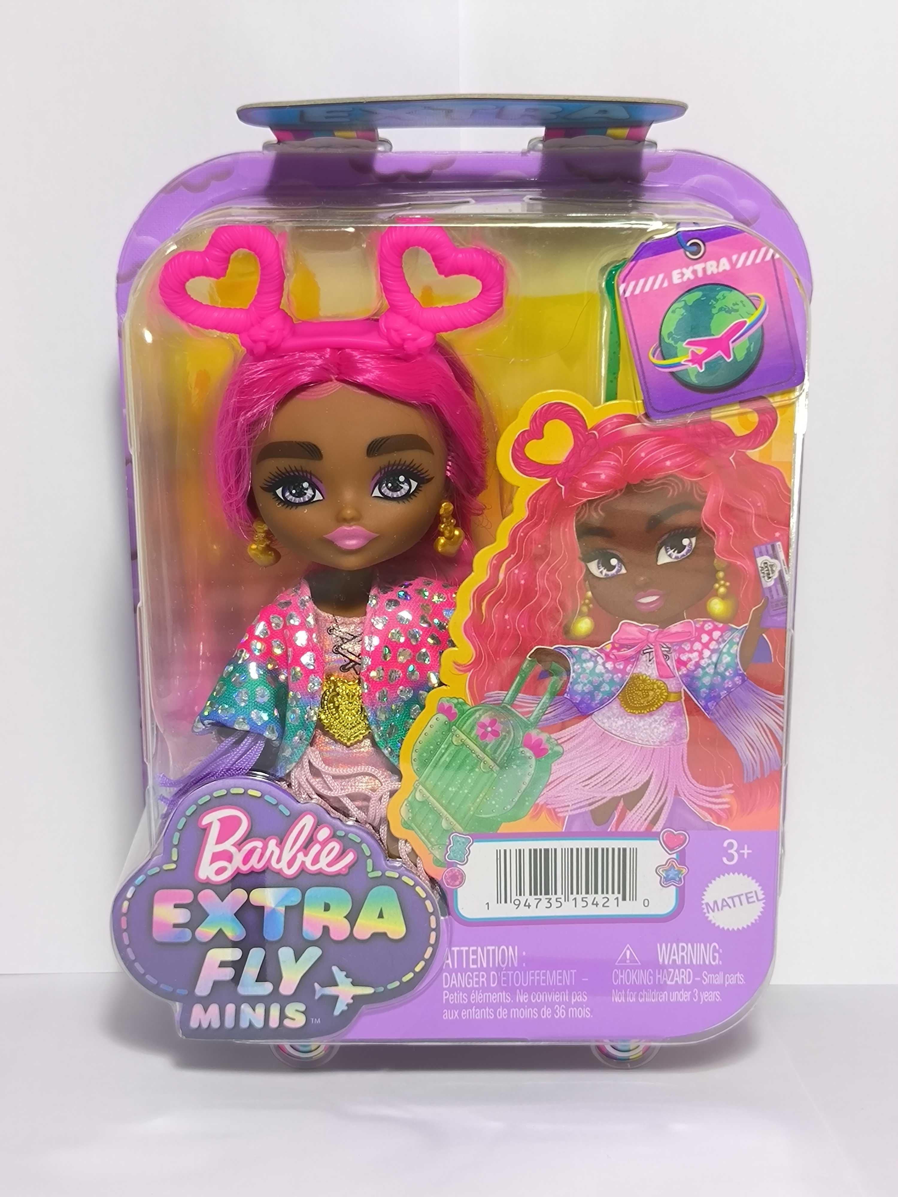 Barbie Extra Fly Minis Travel Кукла Барби Экстра мини путешественница