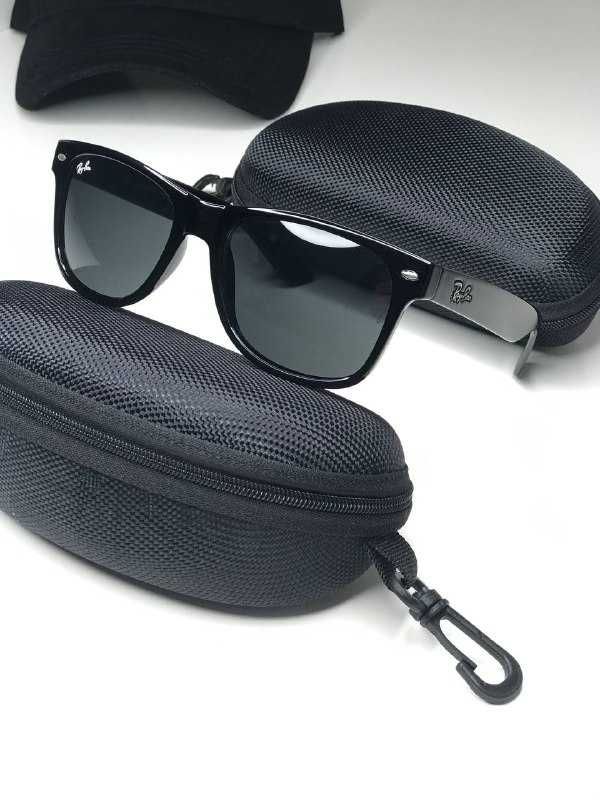ТОП СЕЗОНА! Окуляри чоловічі сонцезахисні RAY BAN Рой бен Wayfarer