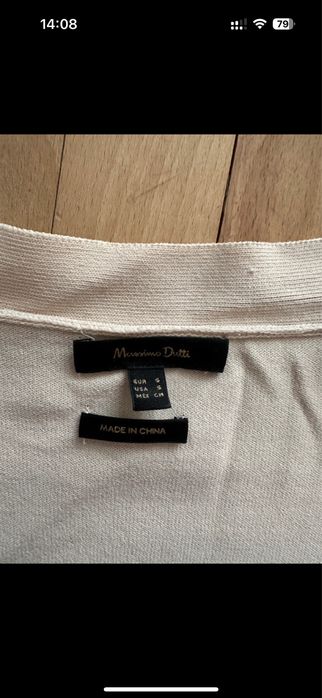 Sweter kardigan Massimo Dutti r. S