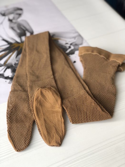 Колготки-сітка. Для тих, хто займається танцями. Професійні,  міцні.