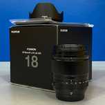 Fujifilm XF 18mm f/1.4 R LM WR (NOVA - 3 ANOS DE GARANTIA)