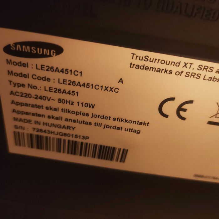 Telewizor  Samsung LE26A451