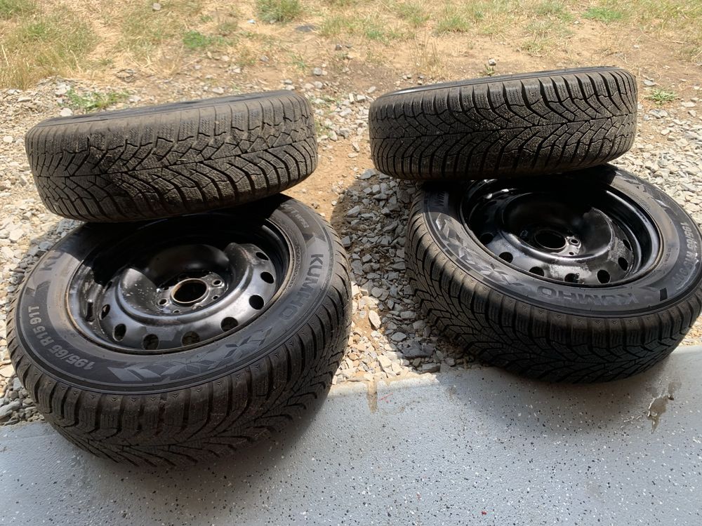 Blaszaki 4x108 berlingo, nowe zimowki KUMHO