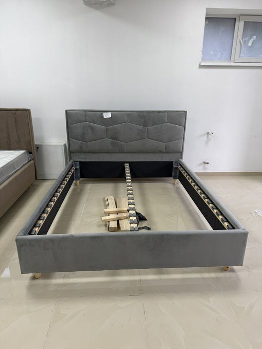 Мягке ліжко / ліжко в тканині/ якісне ліжко