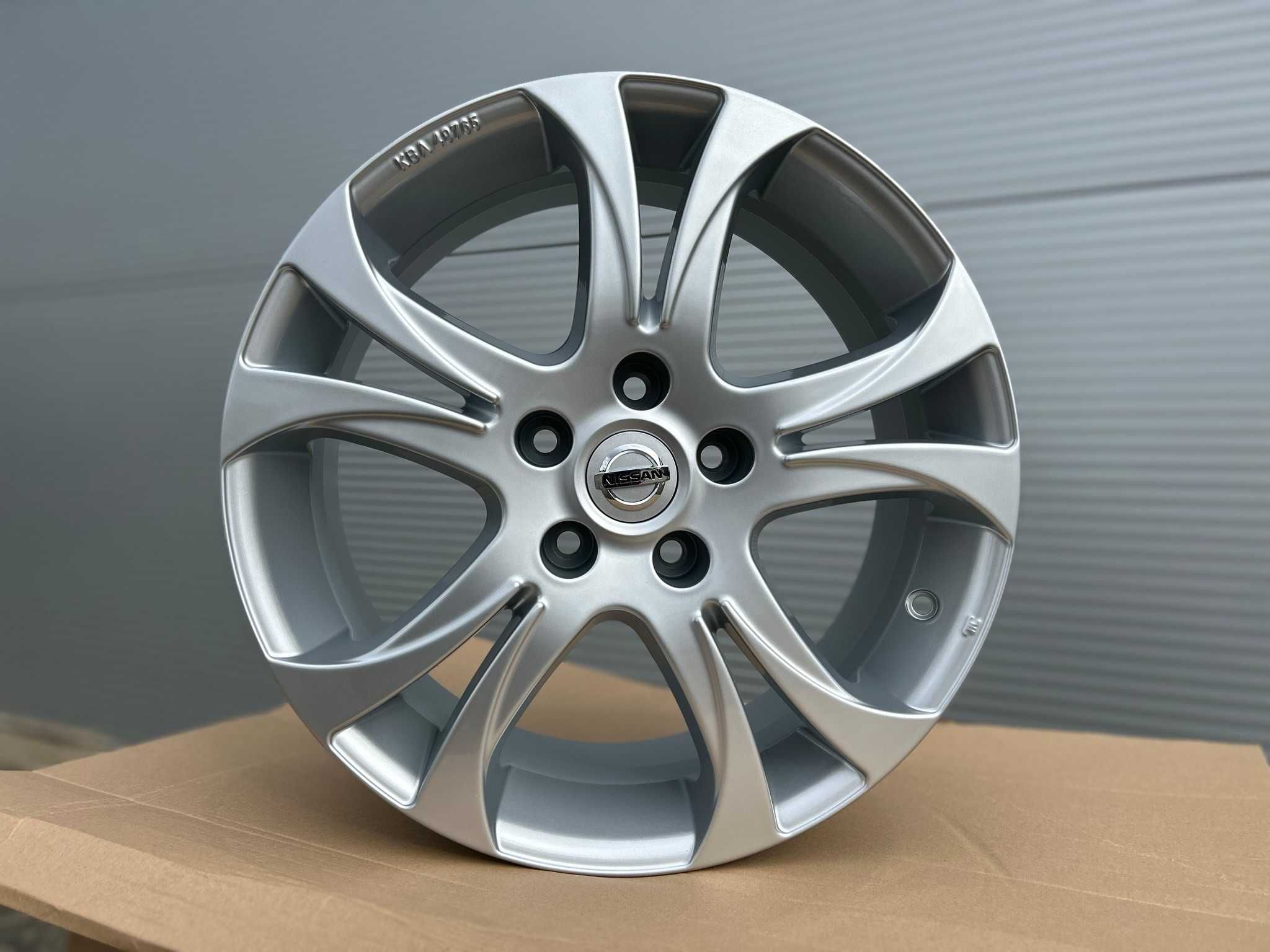 alufelgi NISSAN r17 5x114,3 NOWE Juke Leaf Pulsar Qashqai X-Trial Tida